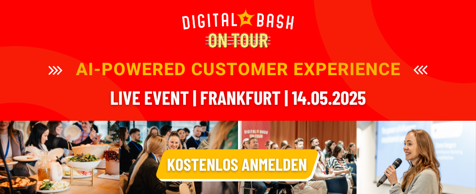 Digital Bash On Tour x Adobe – AI-powered Customer Experience